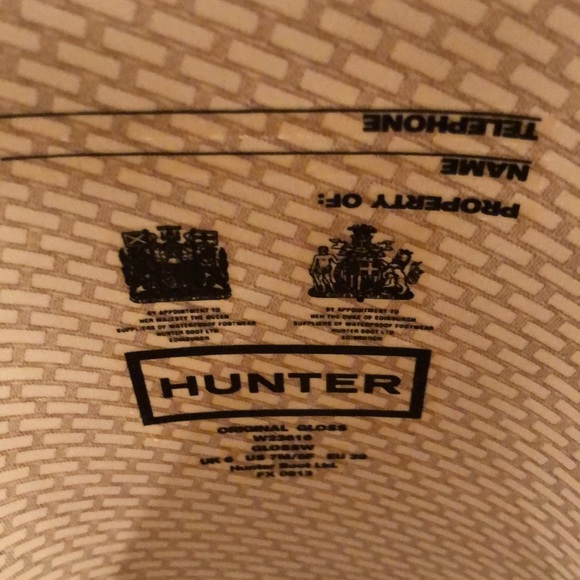 Hunter Rain Boots Red Gloss Tall Original - Picture 5 of 5